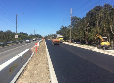 Road Asphalting Highway